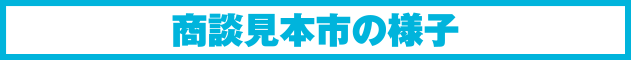 商談見本市の様子